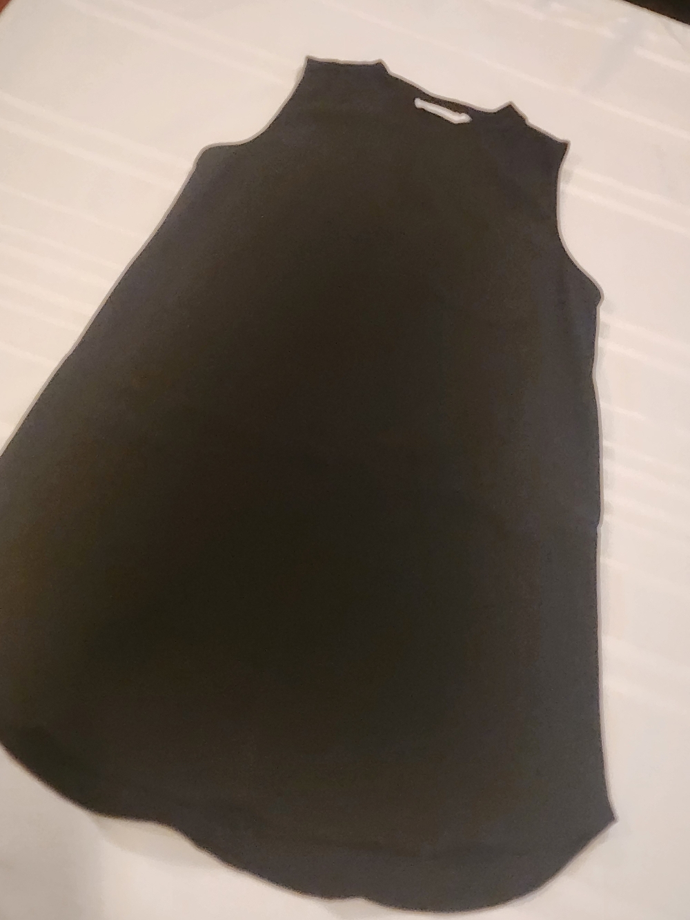 Lush Black Sleeveless Mini Dress